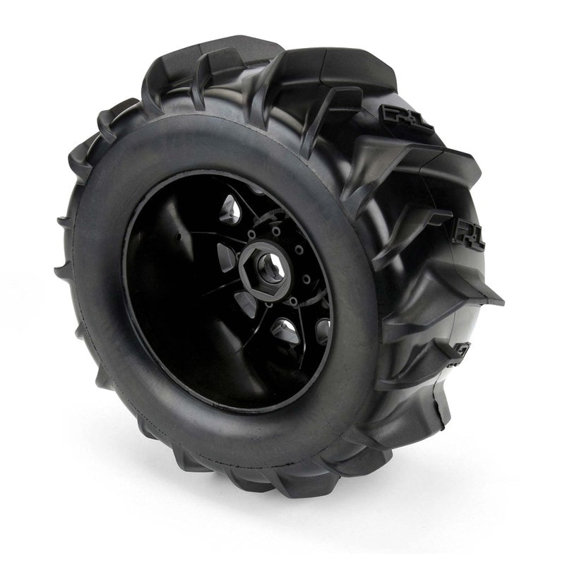 Pro-line Racing Dumont 3.8 Paddle MTD on Raid Blk 17mm F/R PRO1019210 RC Tire - Image 4